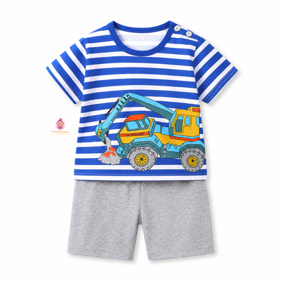Ensemble été bébé enfant coton