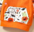 Ensemble sweat jogging bébé Halloween - Mum&Choupinou