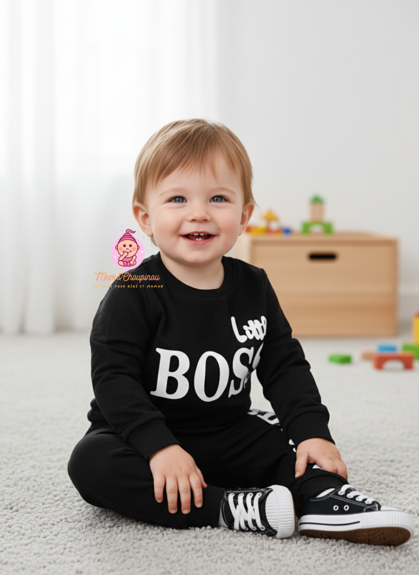 Ensemble jogging et sweat Little Boss