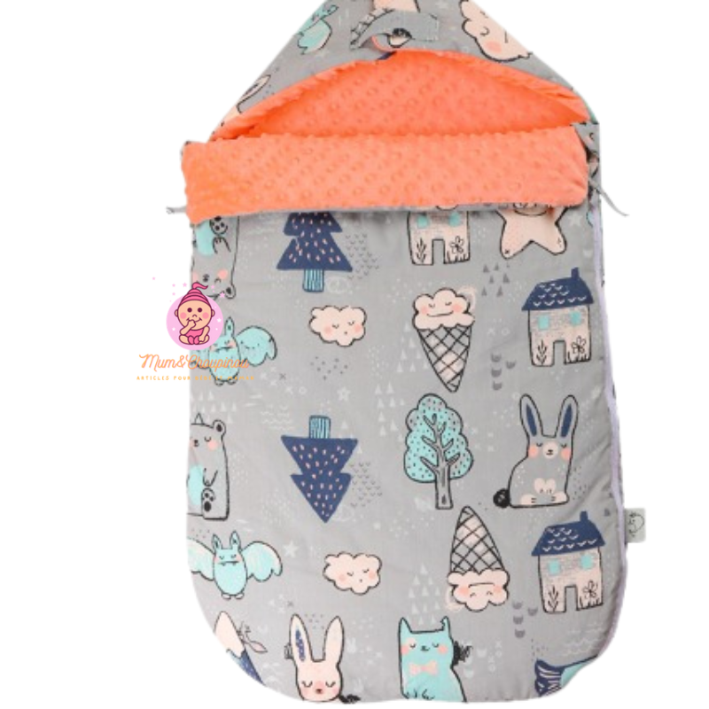 Gigoteuse d'hiver à capuche