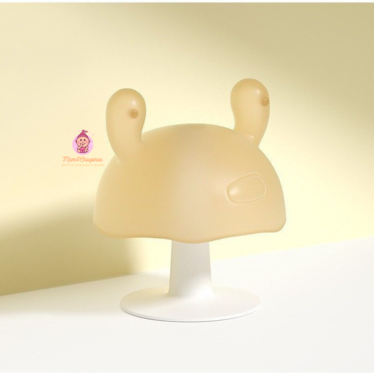 Lot de 2 jouets de dentition Champignon 