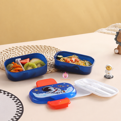 Lunch box enfant double compartiment pour école