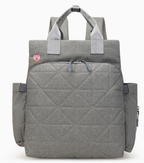 Sac à langer à dos design géométrique