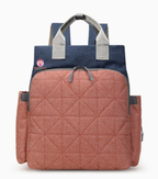 Sac à langer à dos design géométrique