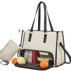 Sac femme polyvalent avec compartiment lunch box - Mum&Choupinou