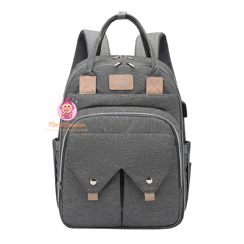 Sac à langer à dos fonctionnel