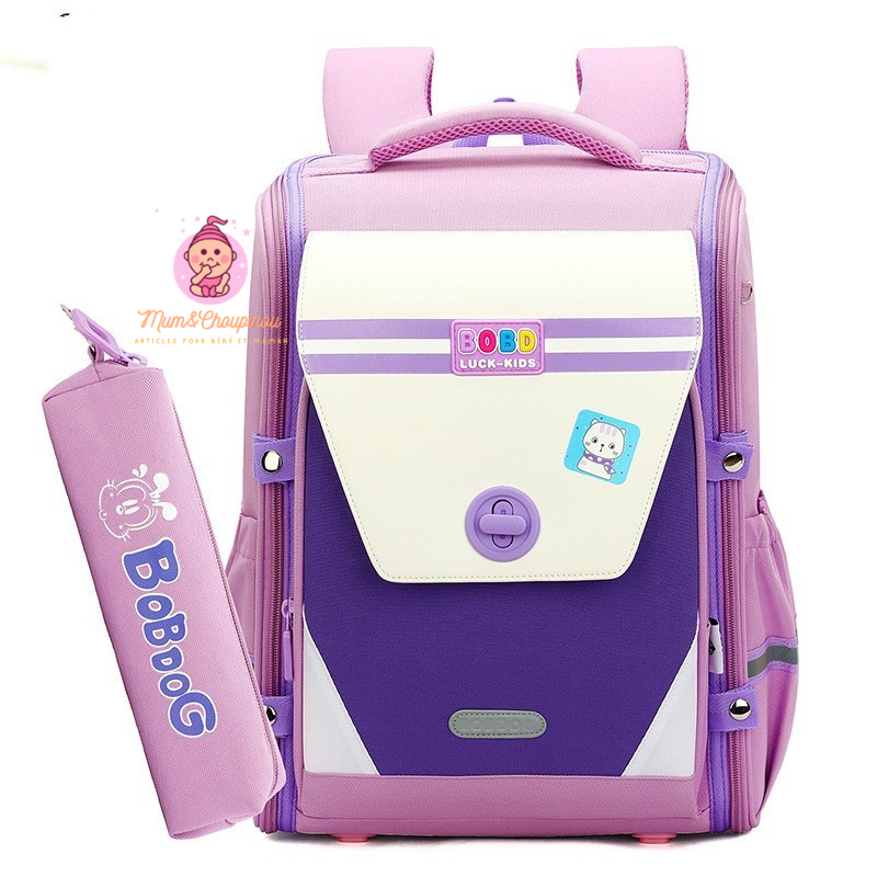 Sac à dos enfant avec trousse Bobdog 