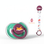 Ensemble tétine bébé et attache tétine